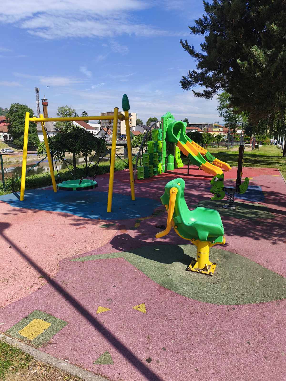 Prijeko Workout Park Children Playground Setup